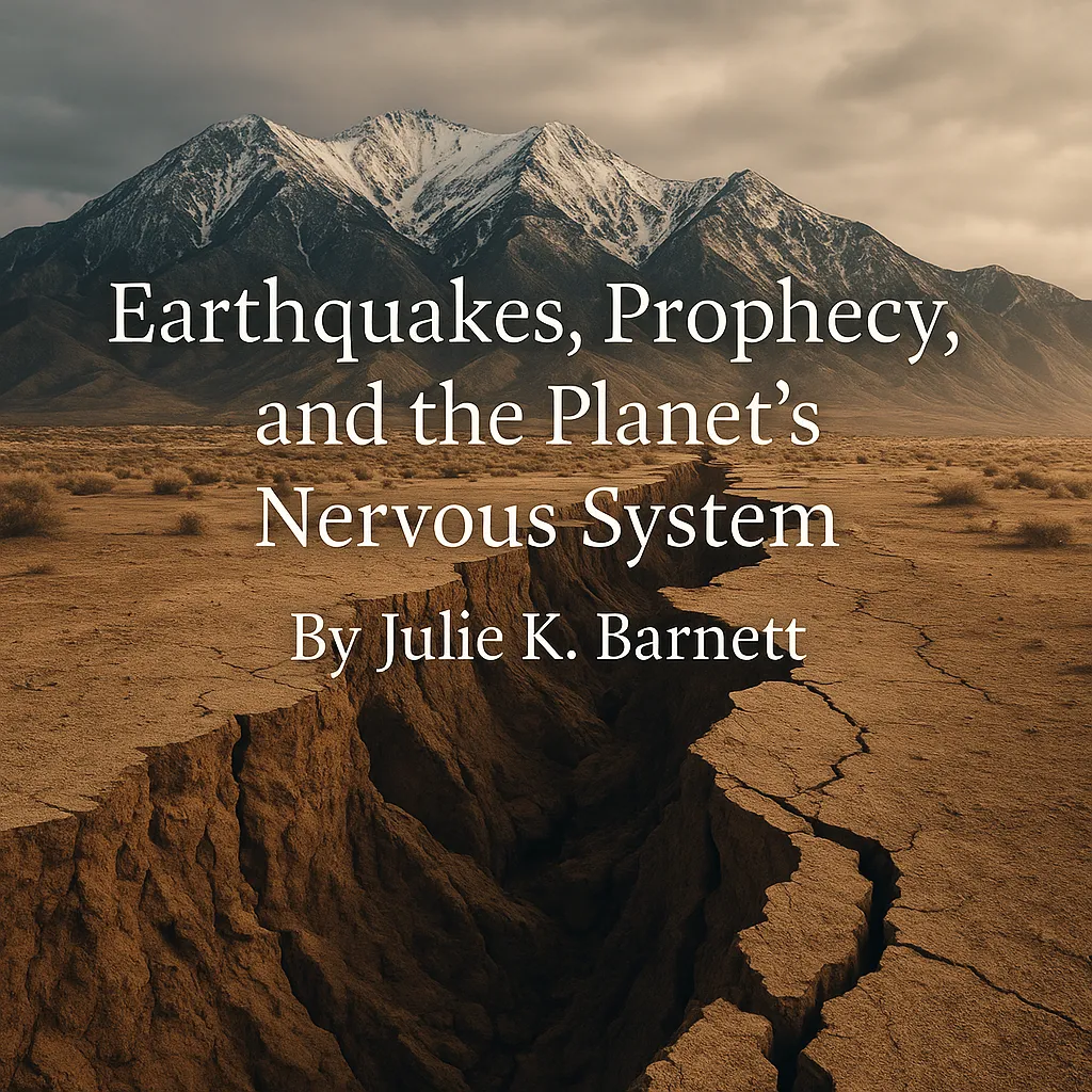 Earthquakes, Prophecy, and the Planet’s Nervous System: A Spiritual Awakening,