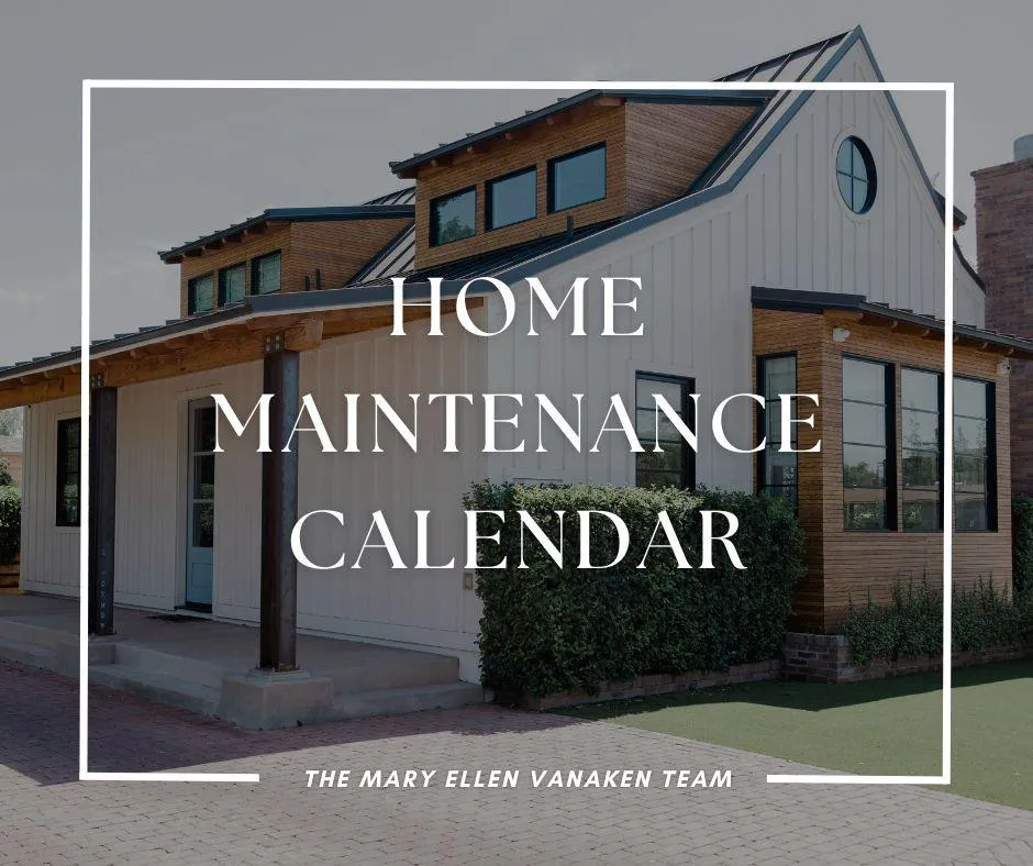 Home Maintenance Calendar