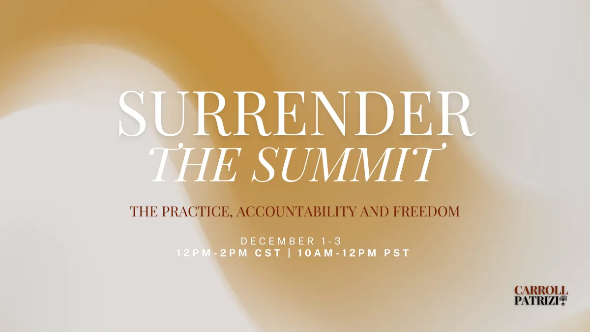 Coming Soon: SURRENDER The Summit
