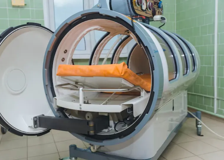 an opened Hyperbaric Chamber