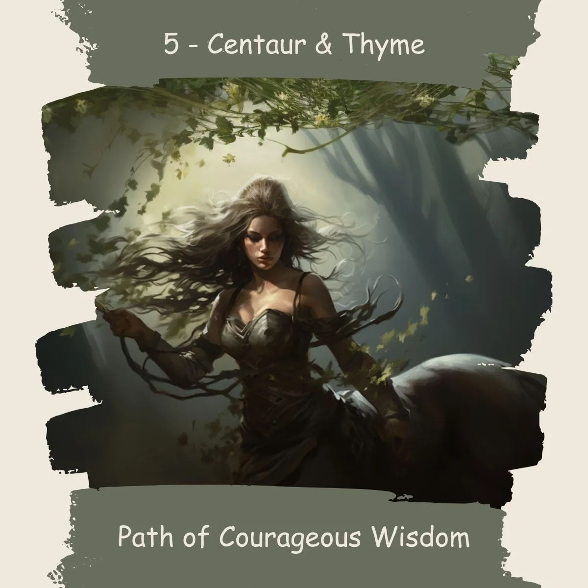 5 — Centaur & Thyme Card