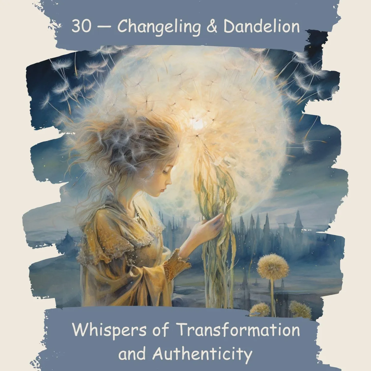 Changeling & Dandelion Card