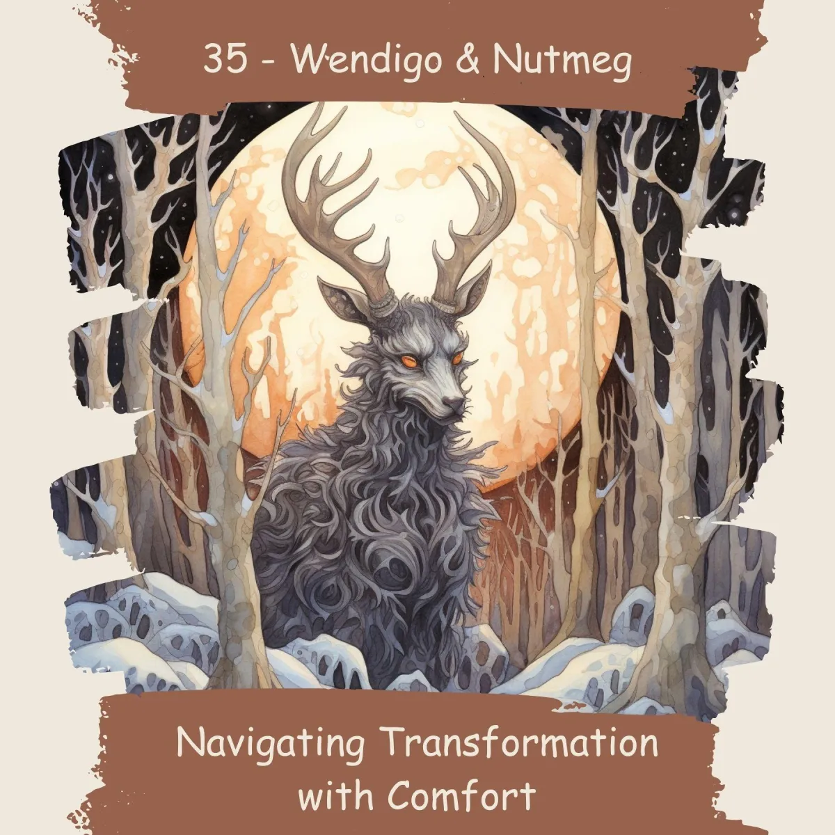 Wendigo & Nutmeg Card