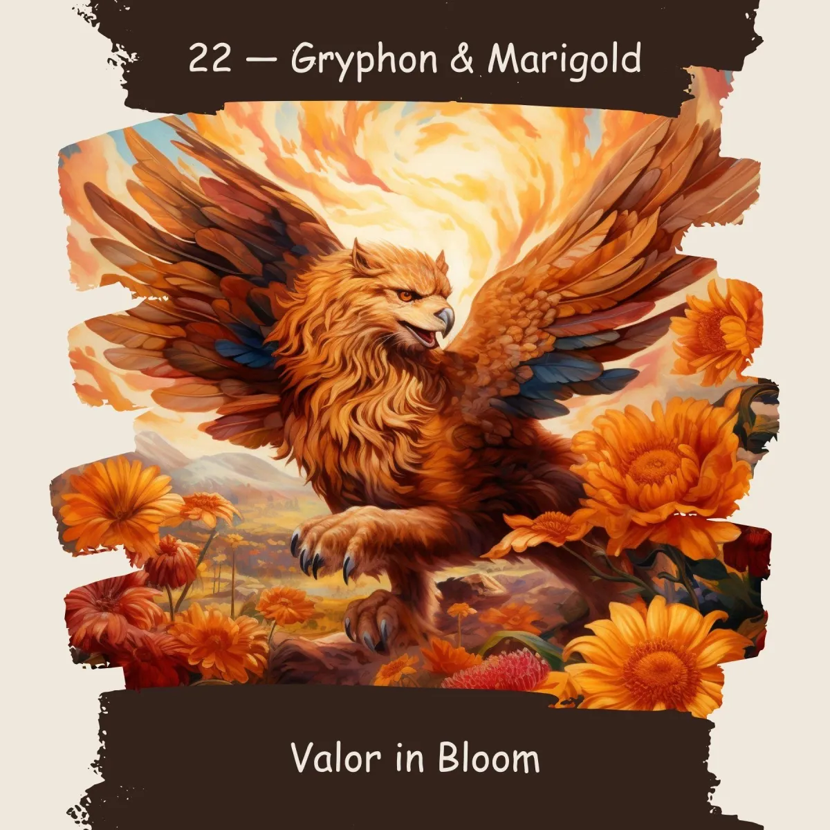 Gryphon & Marigold Card