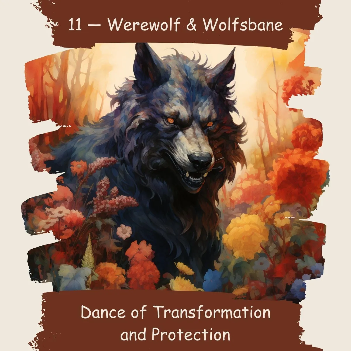 11 — Werewolf & Wolfsbane Card