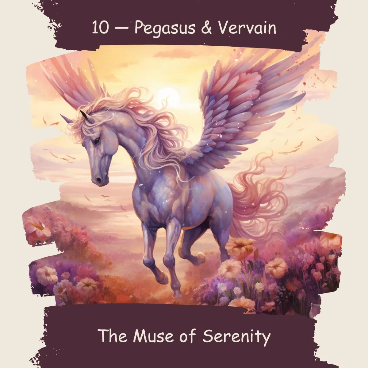 10 — Pegasus & Vervain Card