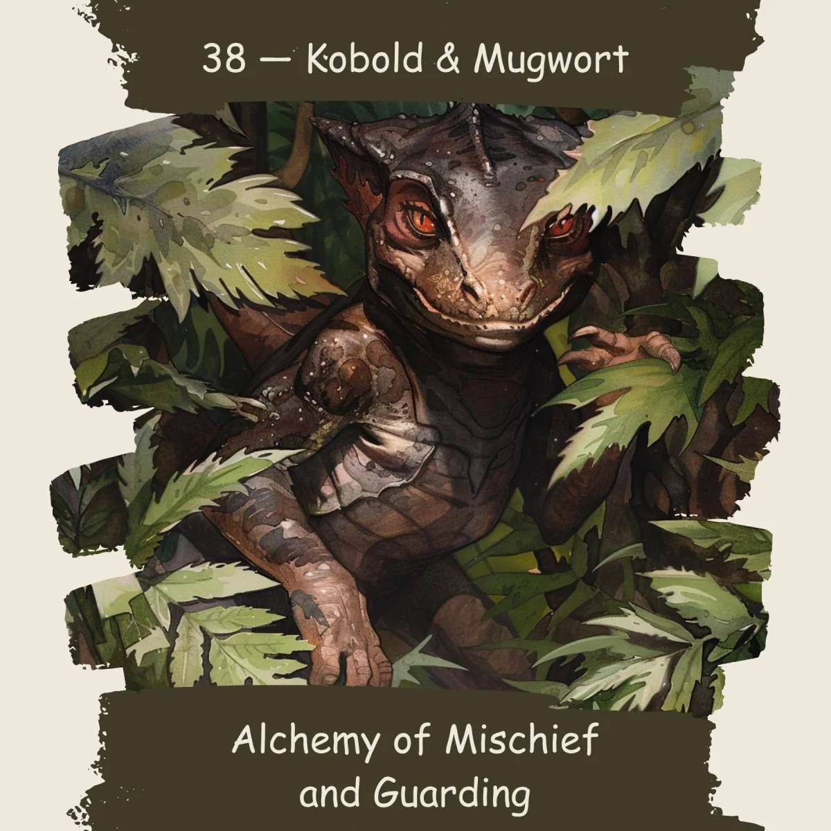 Kobold & Mugwort Card