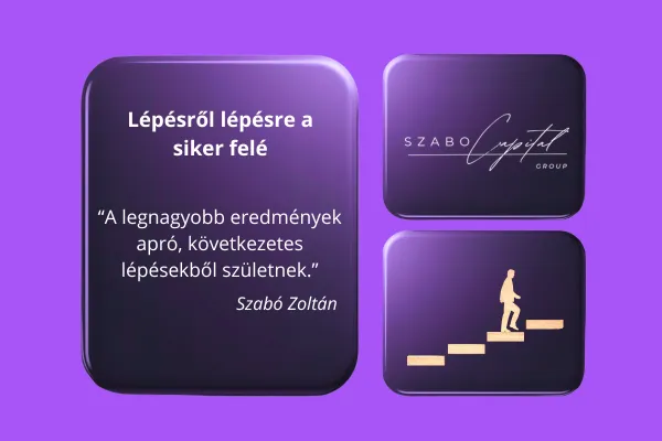 Lépésről lépésre a siker felé