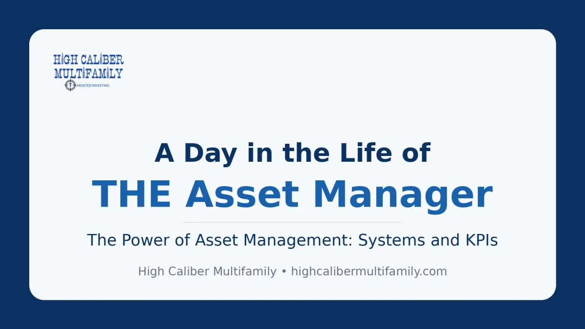 A Day in the Life of THE Asset Manager The Power of Asset Management: Systems and KPIs
