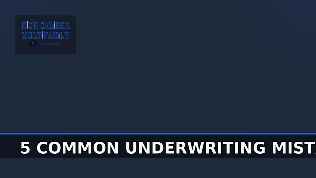 A Day in the Life of THE Asset Manager- 5 Common Underwriting Mistakes