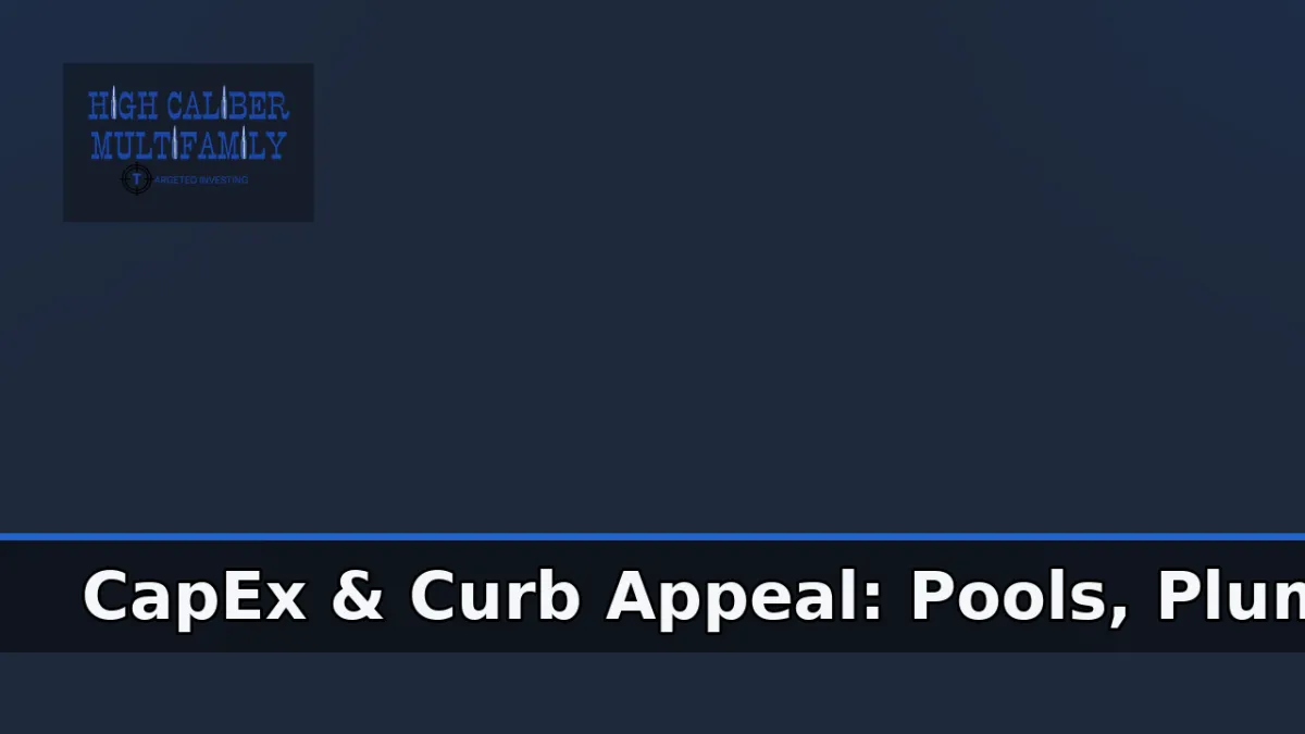 A Day in the Life of THE Asset Manager: CapEx, Curb Appeal & Conservative Underwriting