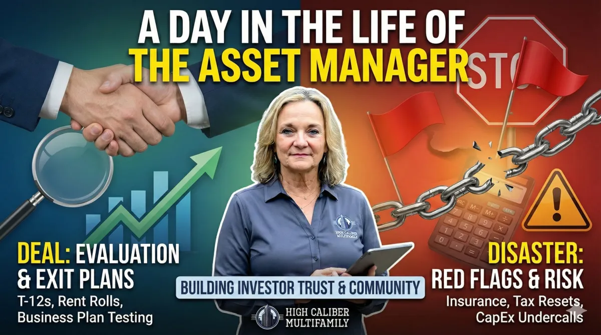 A Day in the Life of THE Asset Manager: Deal or Disaster? Red Flags, Exit Plans & Investor Trust