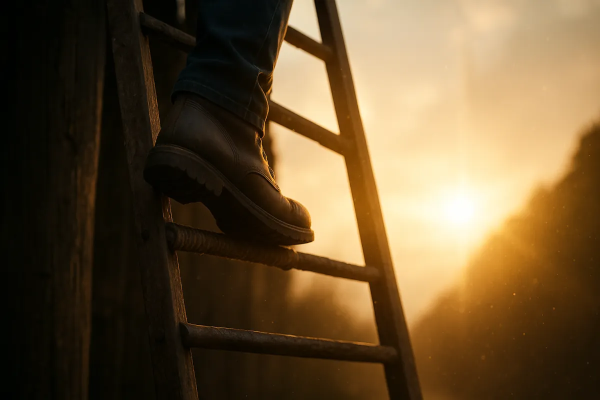 Quit Studying the Rung. Keep Climbing.