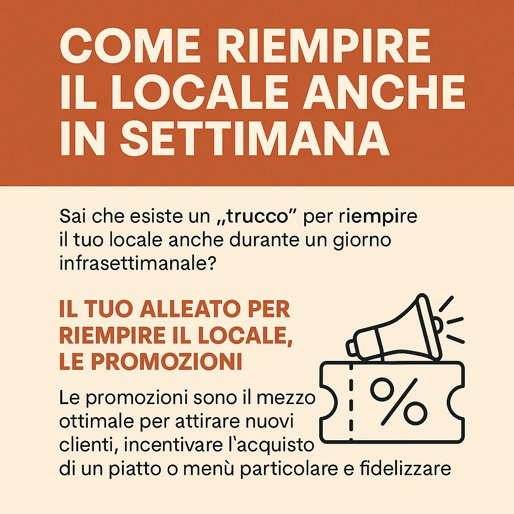 Come Riempire il Locale Anche in Settimana