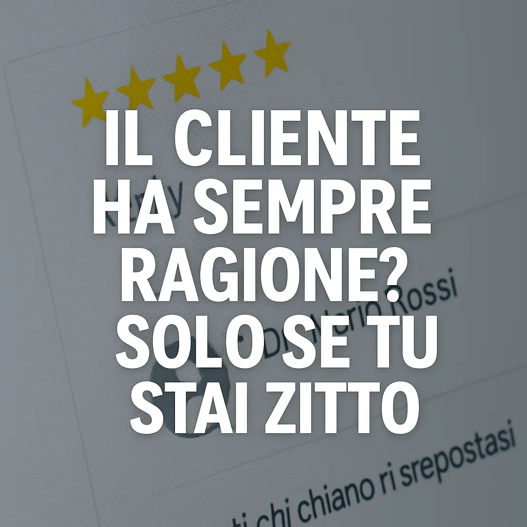 Rispondere alle recensioni è marketing, non cortesia