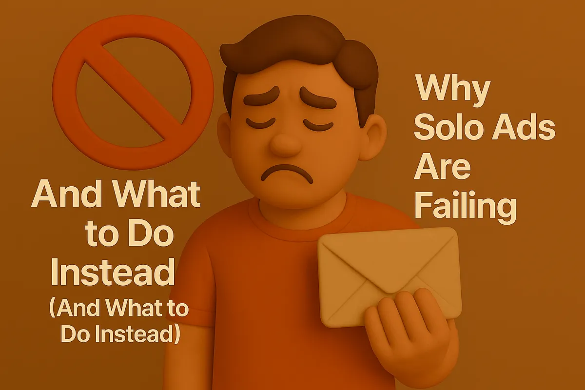 Why Solo Ads Are Failing Beginners (And What to Do Instead)
