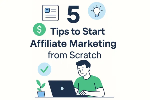 5 Tips to Start Affiliate Marketing from Scratch