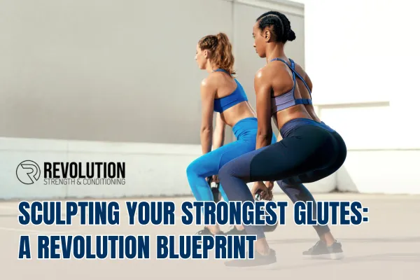 performing glute exercise