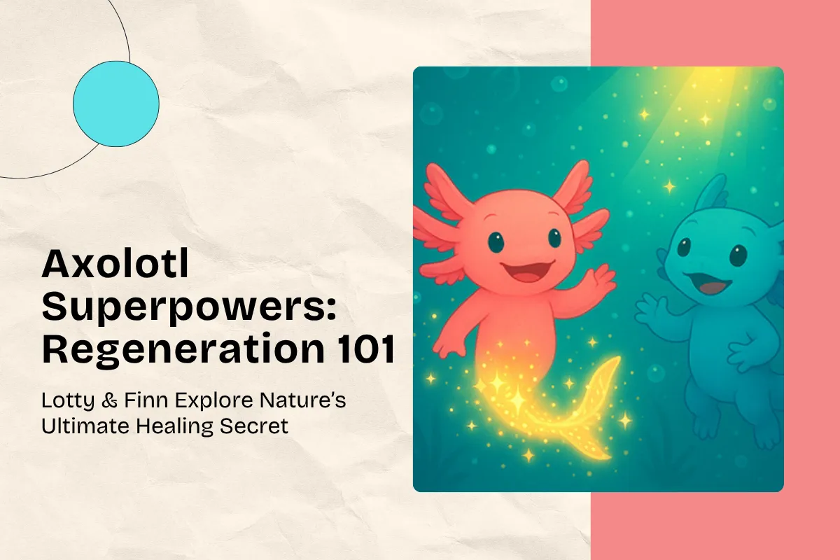 Axolotl Superpowers: Regeneration 101