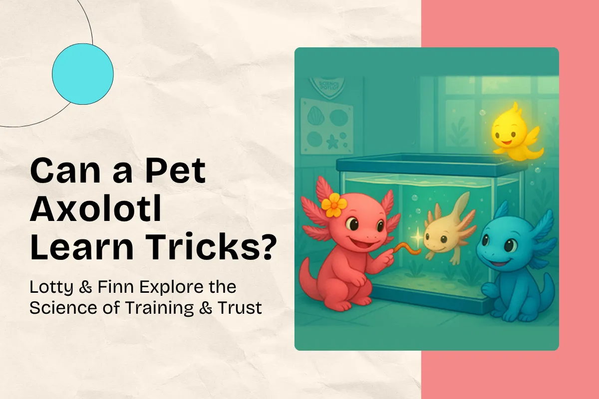 Can a Pet Axolotl Learn Tricks?