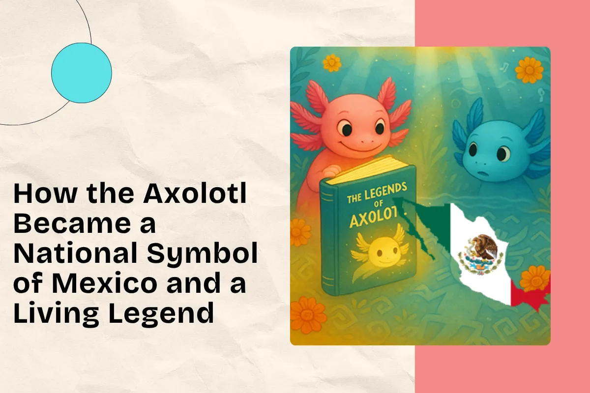 How the Axolotl Became a National Symbol of Mexico — and a Living Legend!