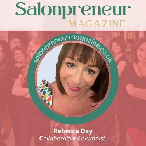 Headshot of Rebecca Day, Collaborative Columnist, Salonpreneur Magazine