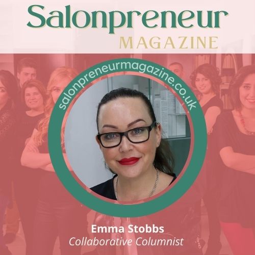 Headshot of Emma Stobbs, Collaborative Columnist, Salonpreneur Magazine 