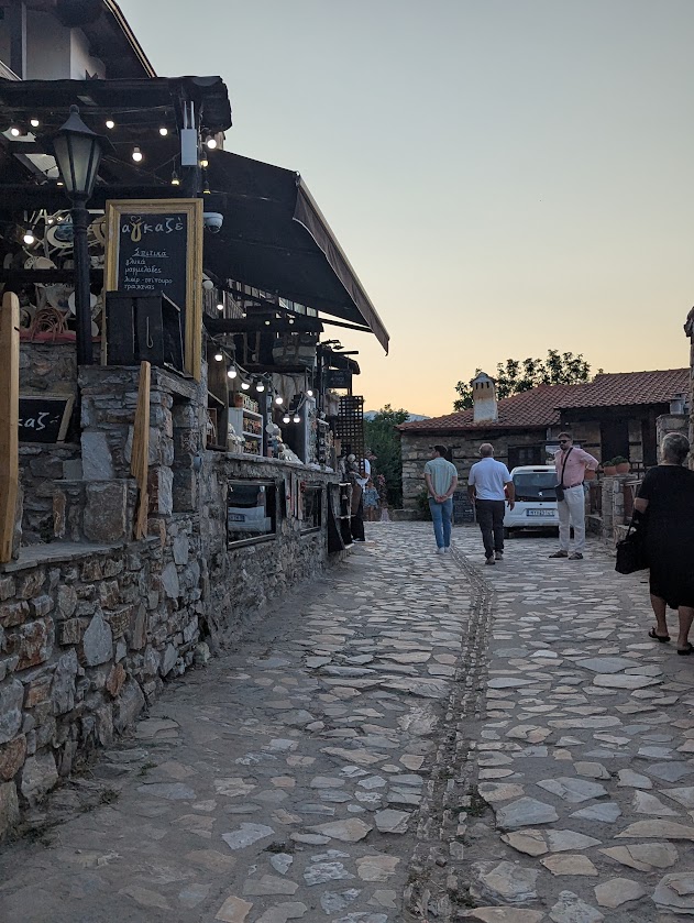 Palios Panteleimonas stone house