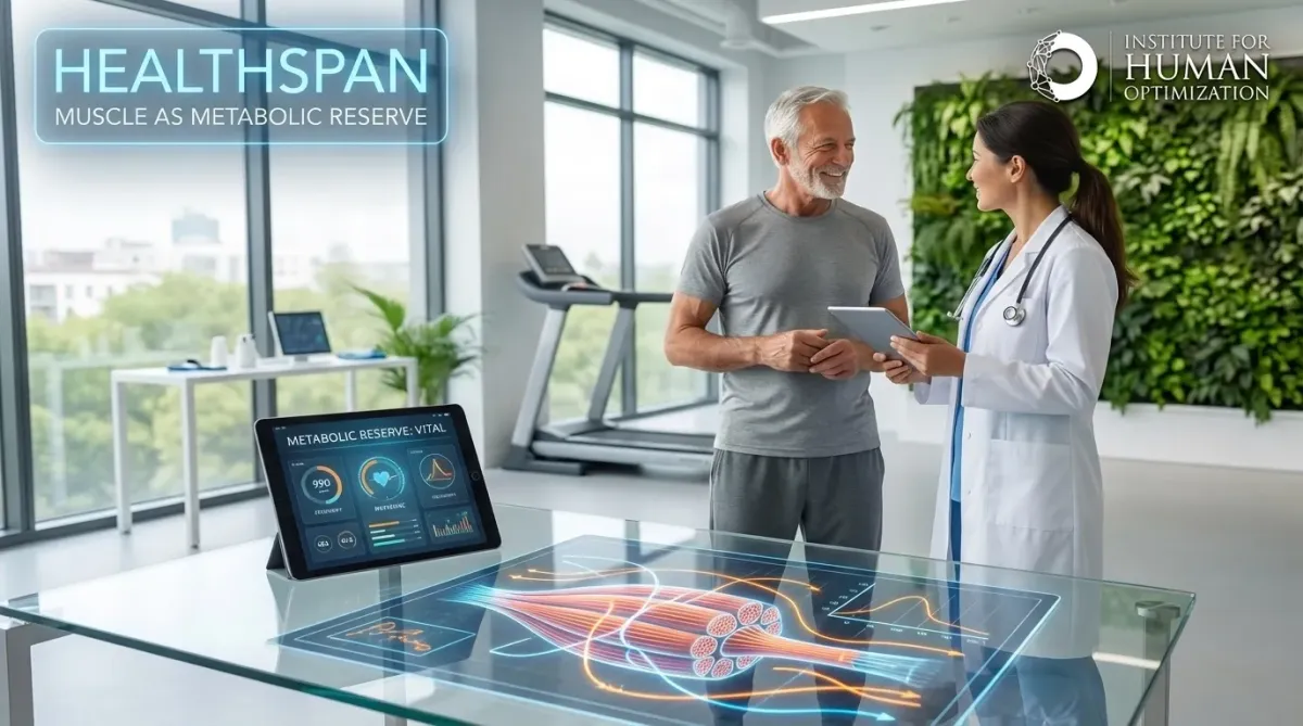 Muscle as Metabolic Reserve Why Skeletal Muscle Determines Healthspan More Than Strength Alone