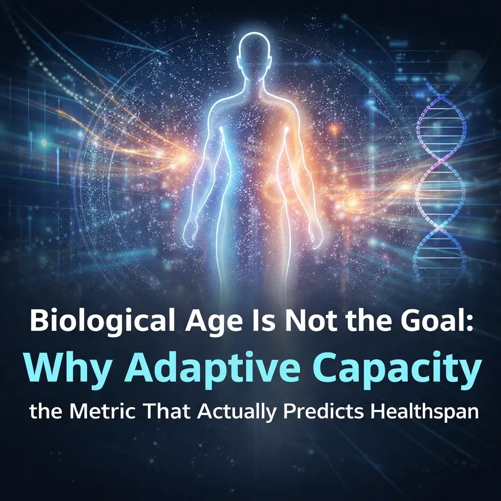 Biological Age Is Not the Goal: Why Adaptive Capacity Is the Metric That Actually Predicts Healthspan