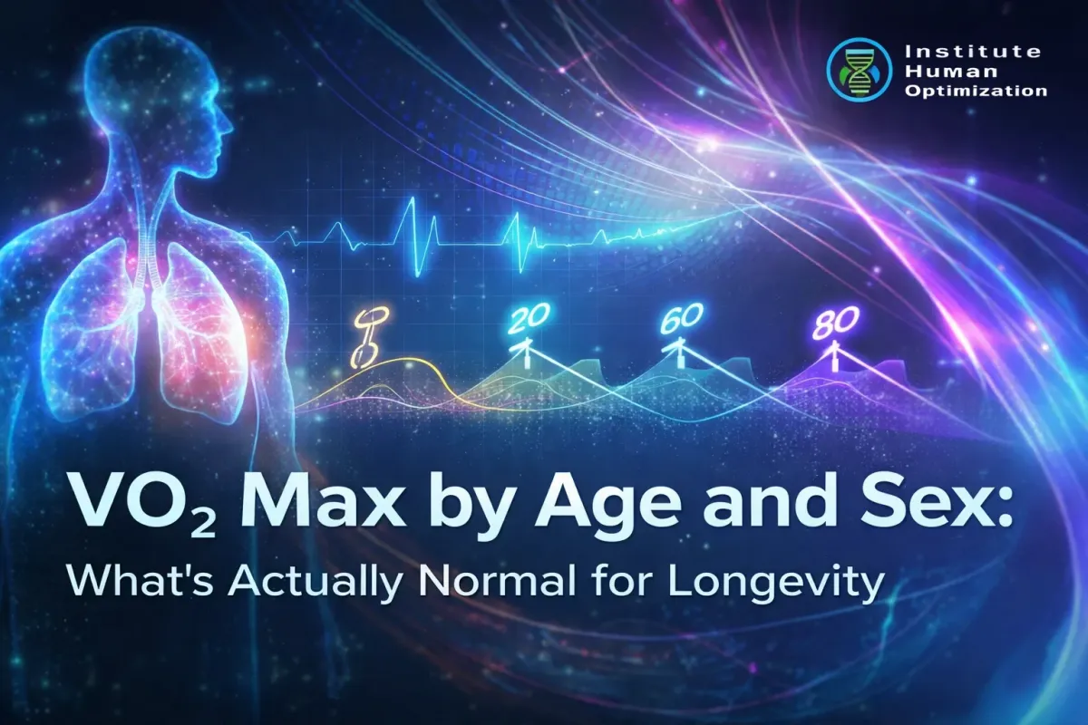 VO₂ Max by Age and Sex: What’s Actually Normal for Longevity