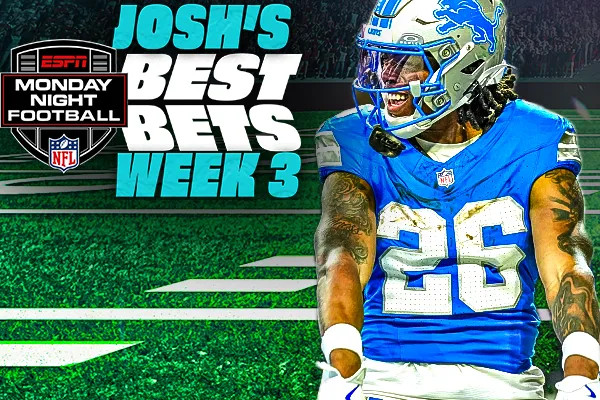 Josh's MNF Bets Week 3