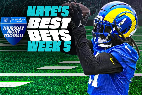 Nate's TNF Bets Week 5 
