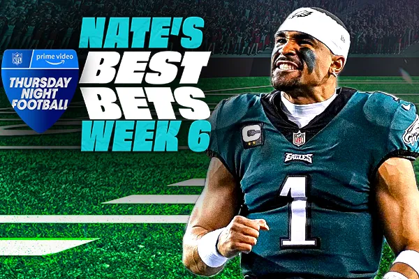 Nate's TNF Bets Week 6