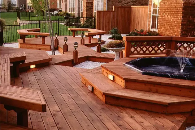 Variety of materials used for building decks in Boise Idaho's climate