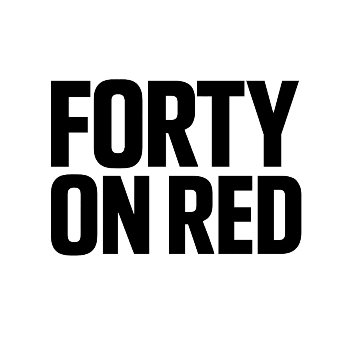 Forty On Red logo by Spiffy Darko