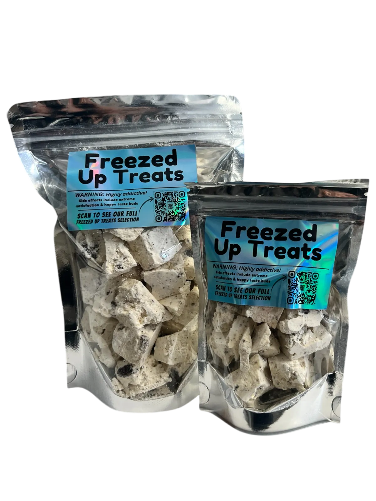 Freeze-Dried Cookies & Cream Ice Cream – A Crunchy, Chocolatey, and Creamy Treat!