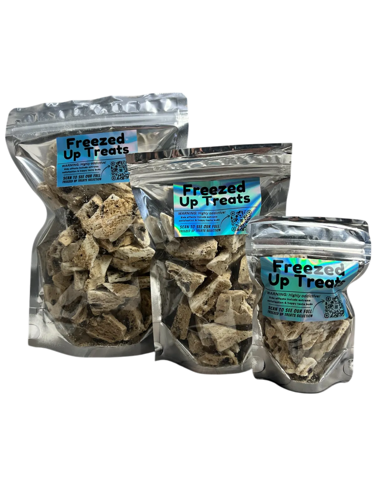Freeze-Dried Cookies & Cream Latte Ice Cream – A Bold, Crunchy Coffee Treat!