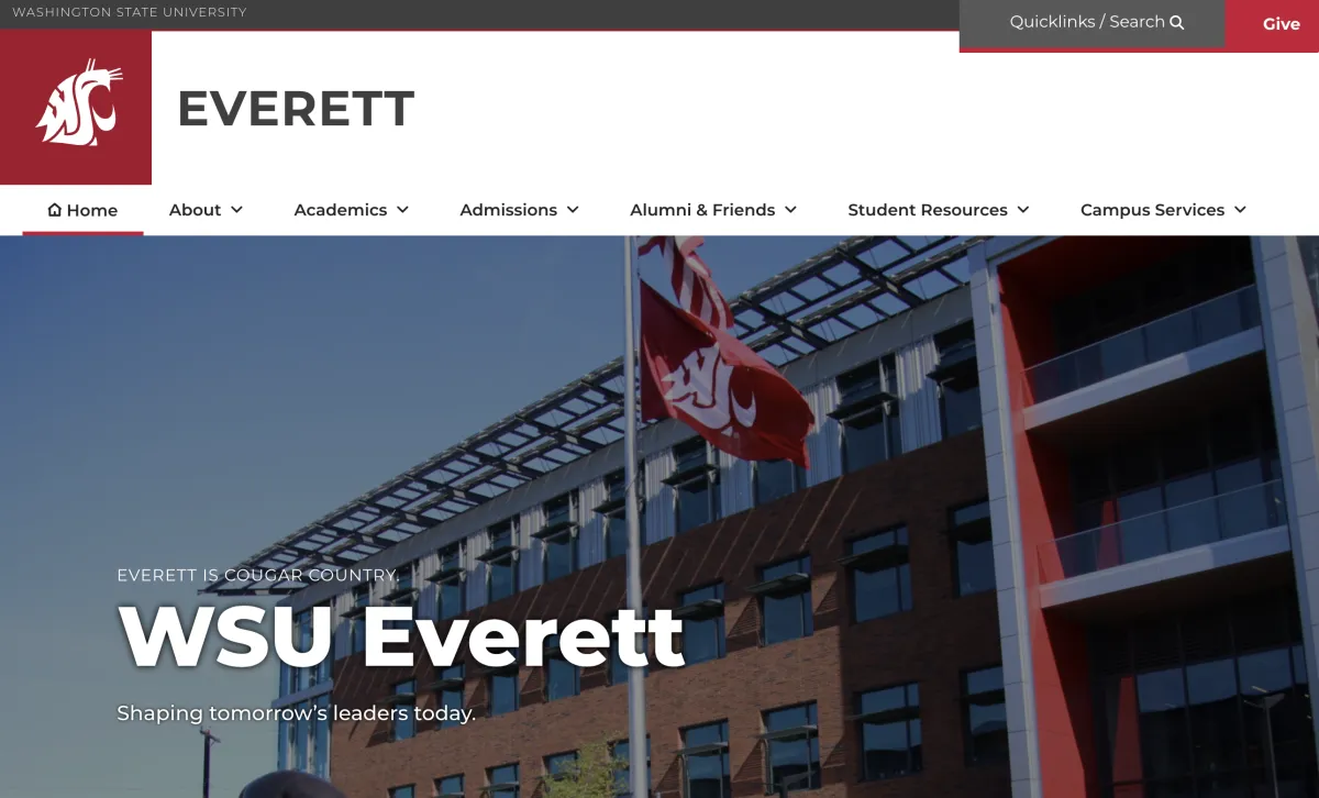 WSU Everett Website