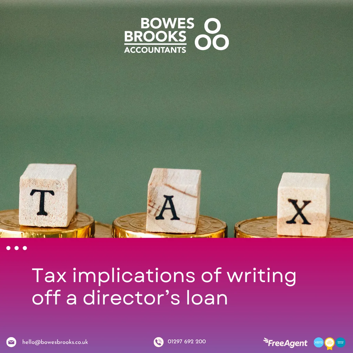 Tax implications of writing off a director’s loan 