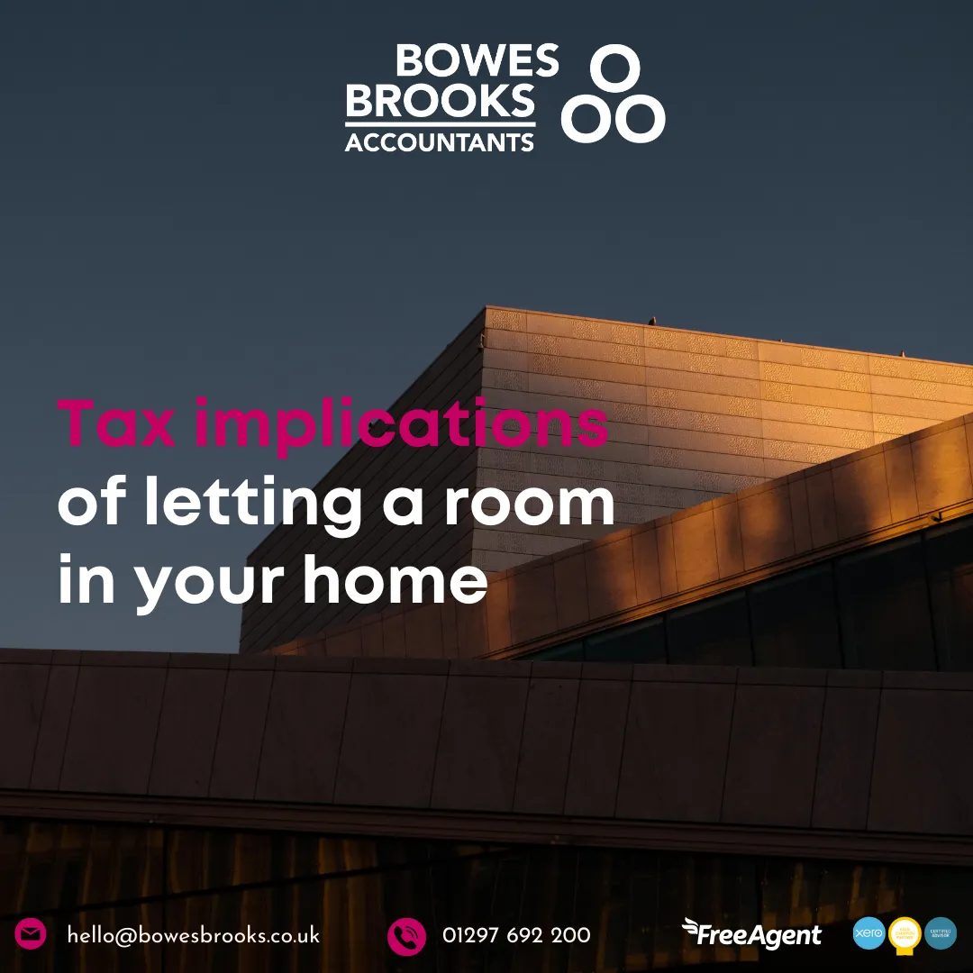 Tax implications of letting a room in your home
