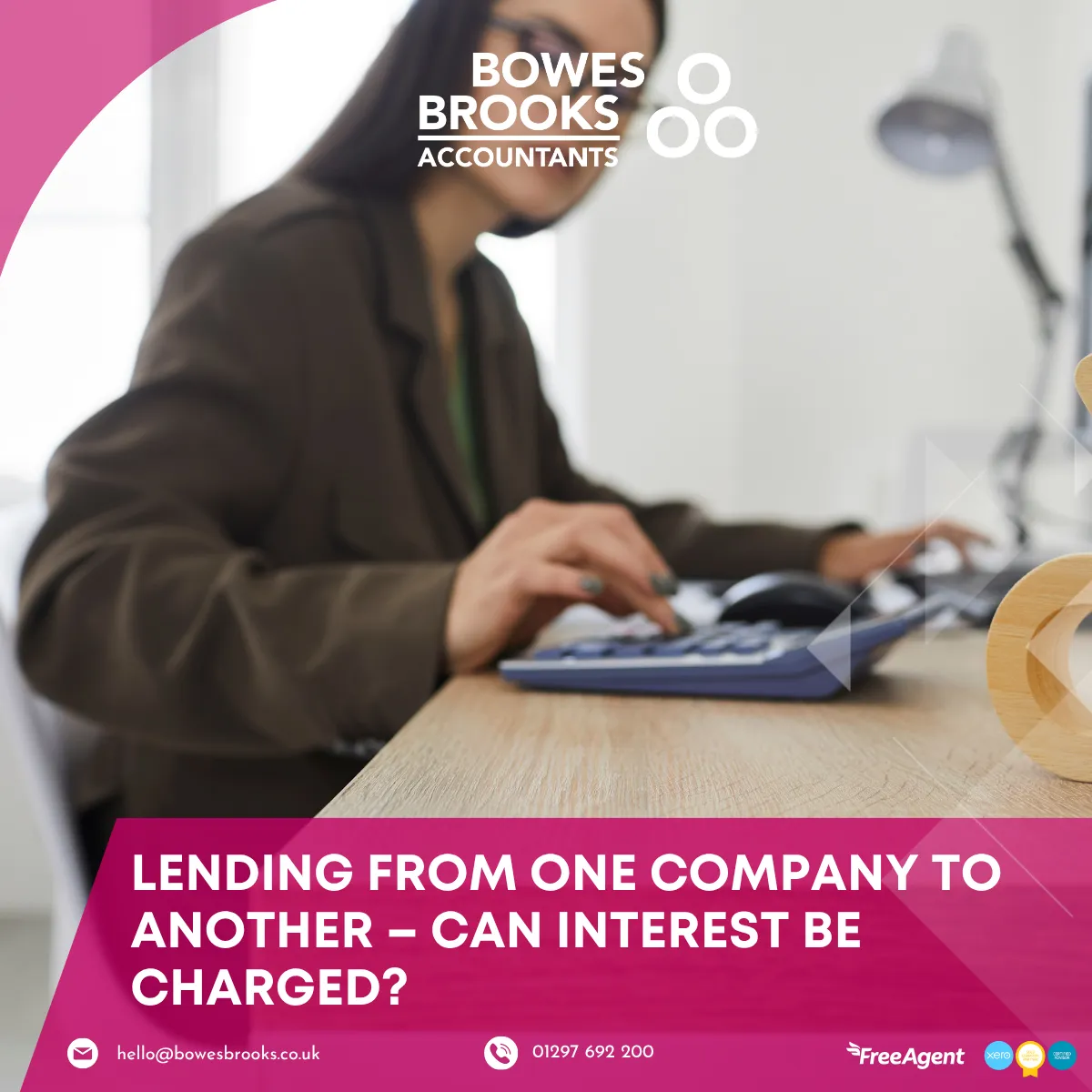 Lending from one company to another – Can interest be charged?