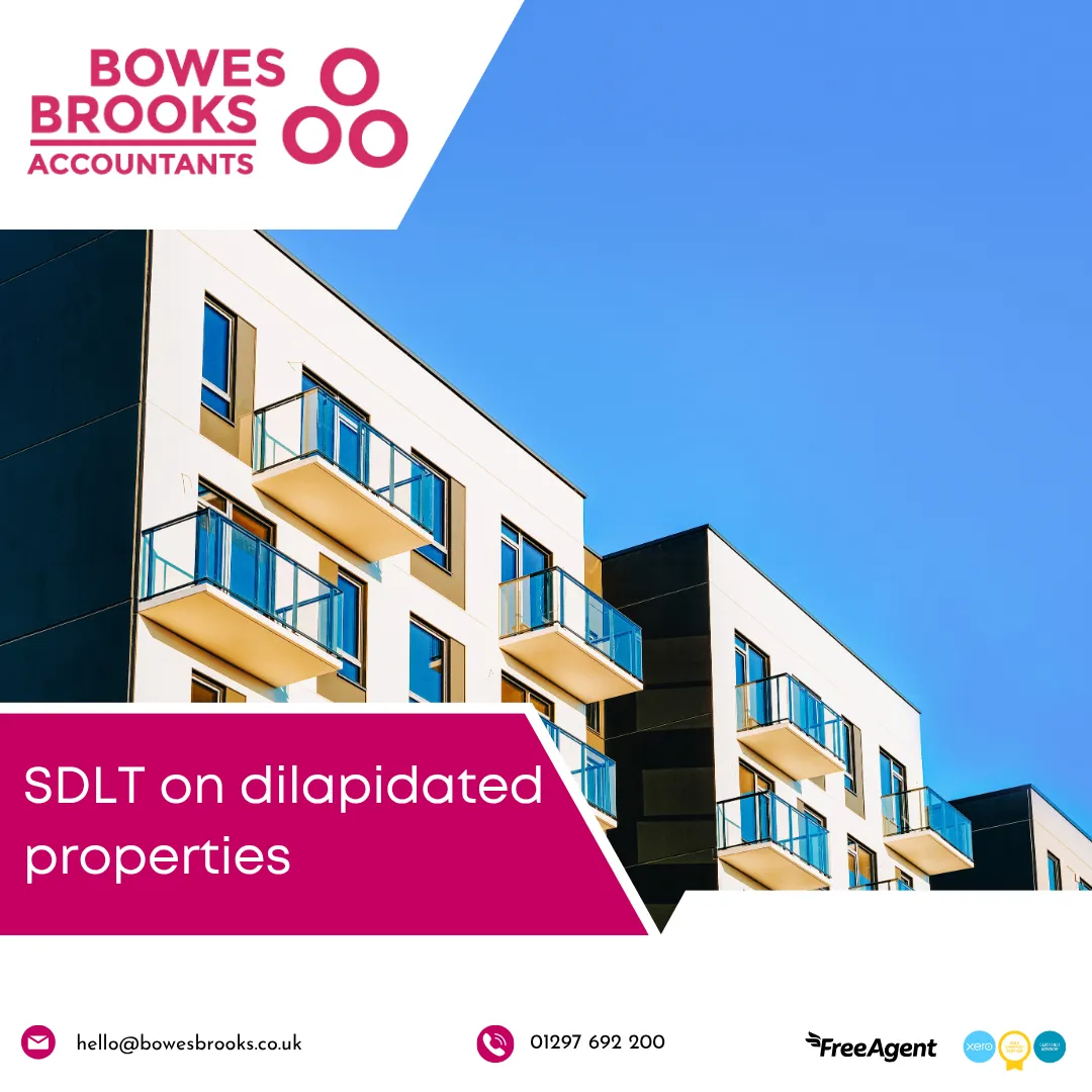 SDLT on dilapidated properties