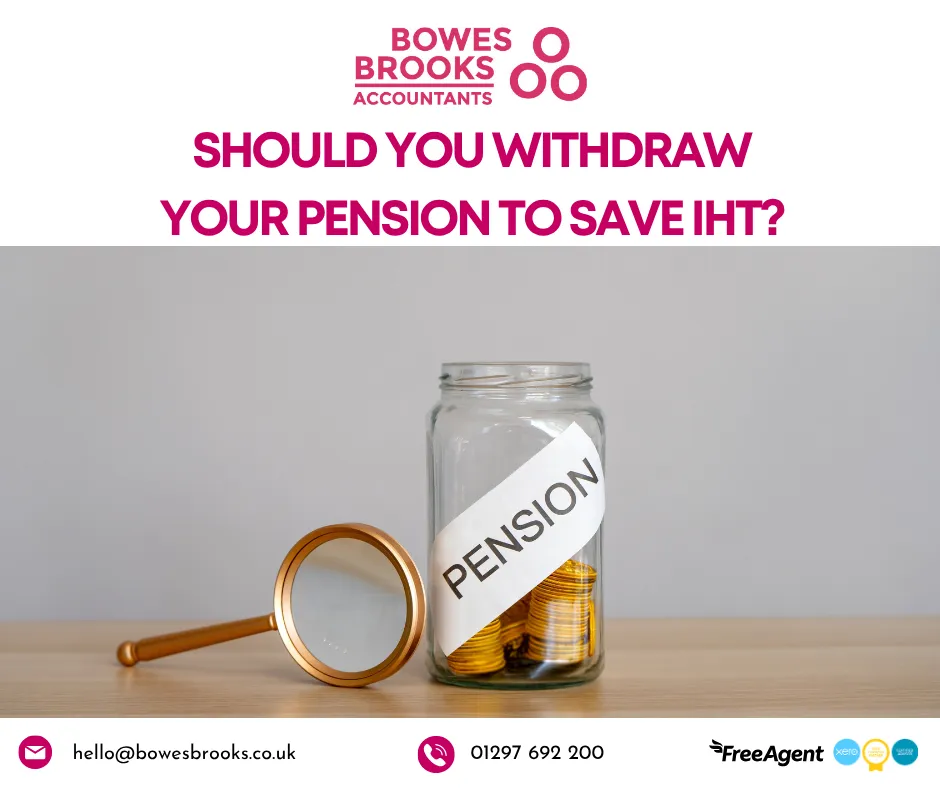 Should you withdraw your pension to save IHT?