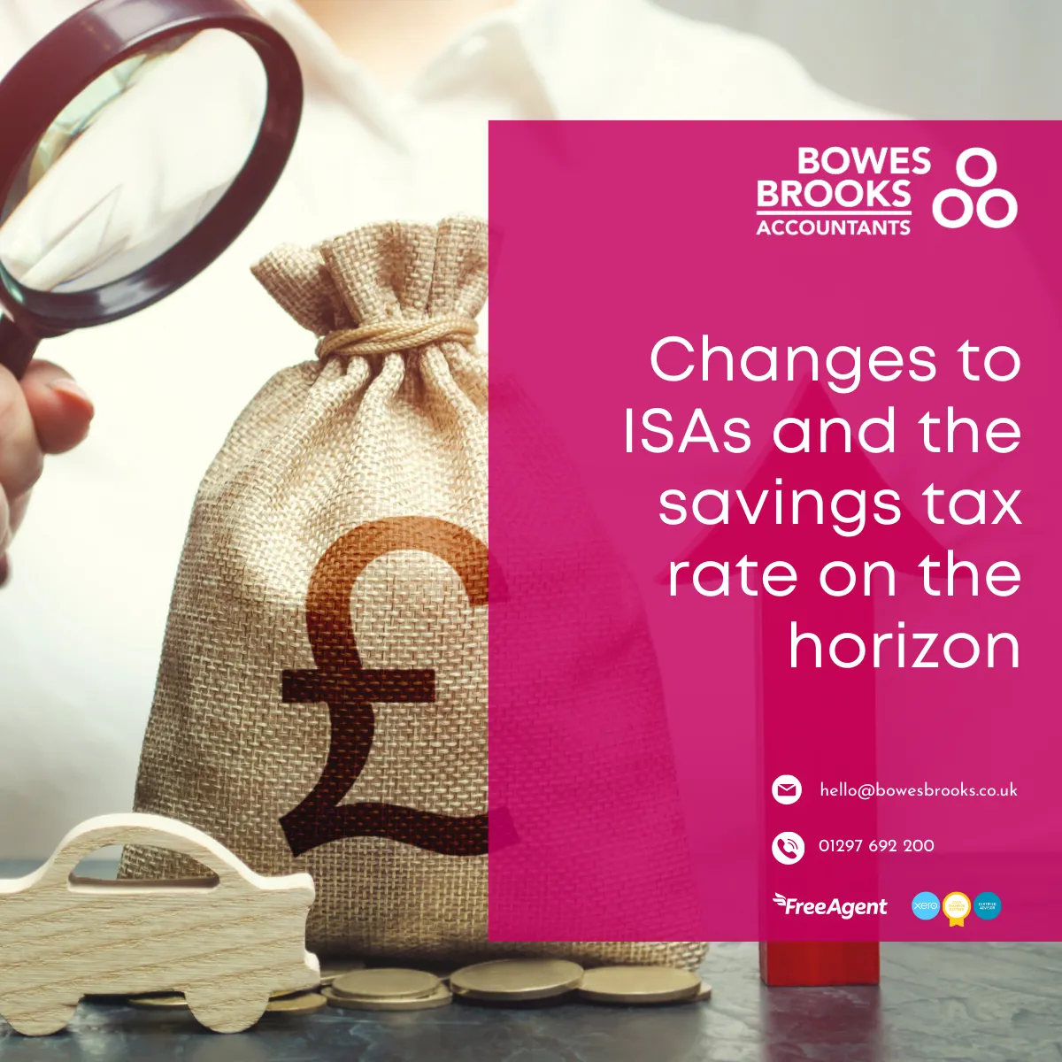 Changes to ISAs and the savings tax rate on the horizon