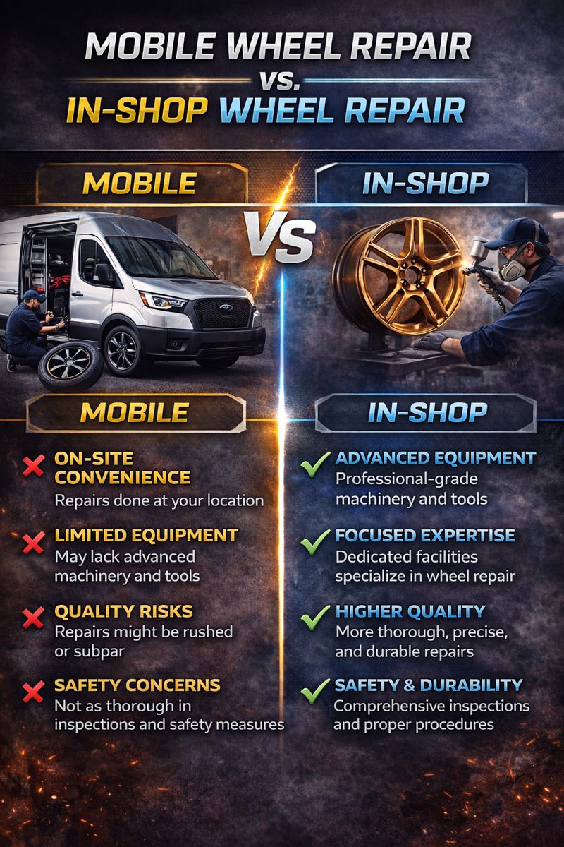 Move vs in shop rim reppair