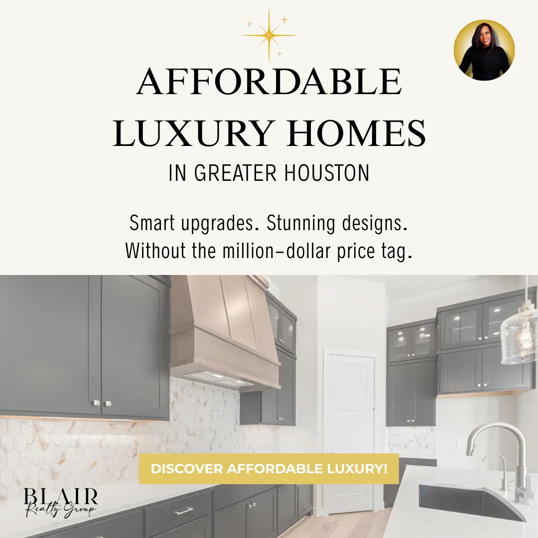 Affordable luxury homes with high-end features in Houston