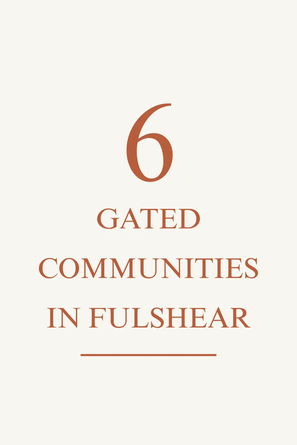 Stylized digital graphic promoting gated communities in Fulshear, Texas — part of the top suburbs for new construction near Houston.