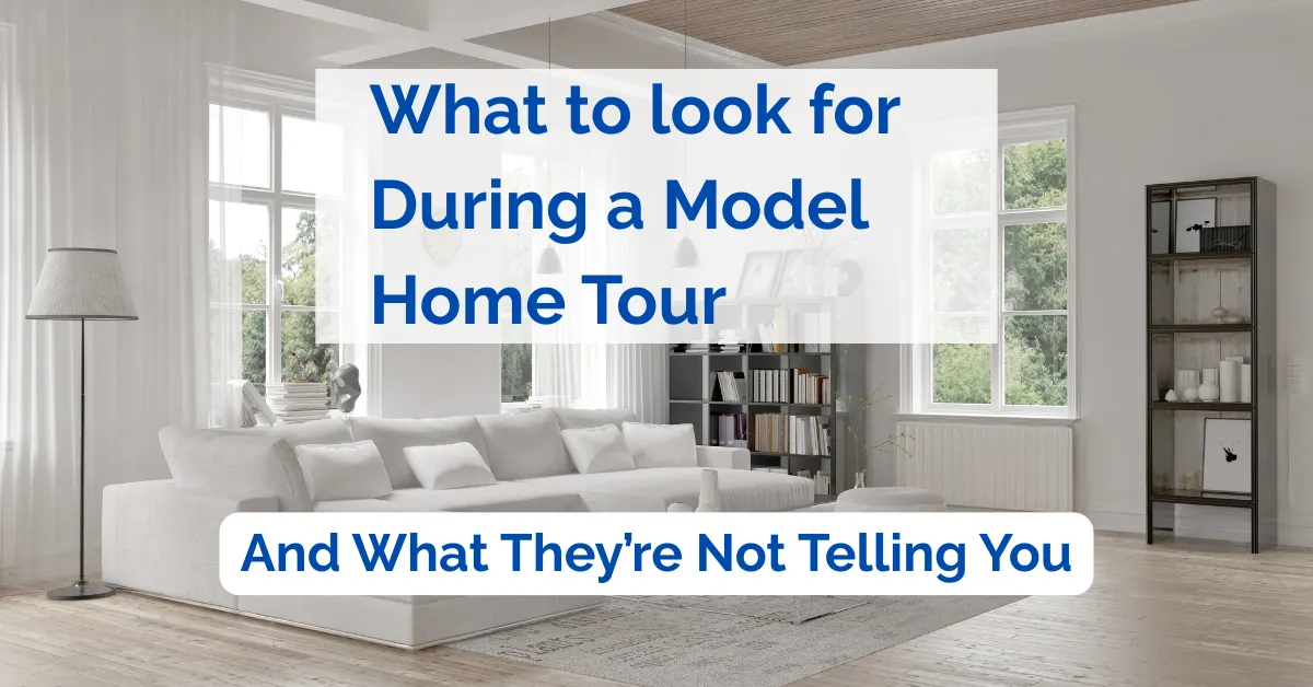 What to Look for During a Model Home Tour — And What They’re Not Telling You