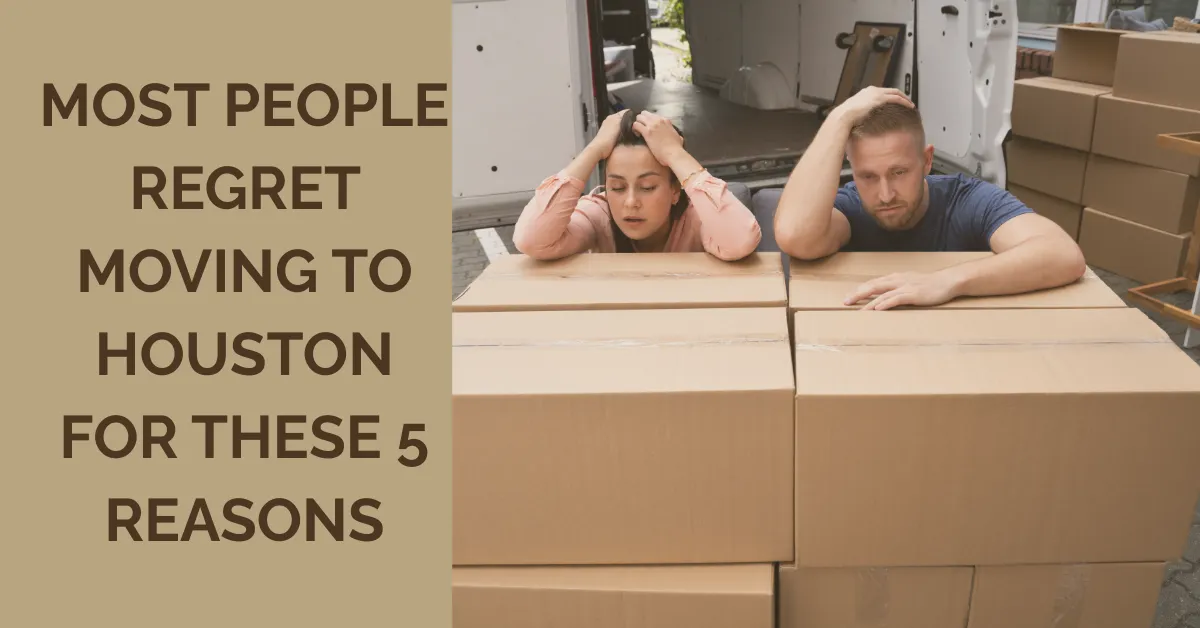 "Graphic highlighting common relocation mistakes when moving to Houston in 2025"